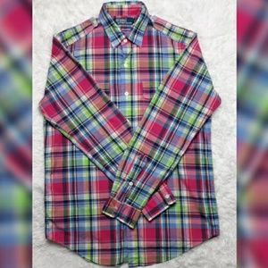 Polo Ralph Lauren size M mens multi color polo